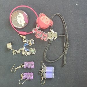 Cute Anime Jewelry Lot